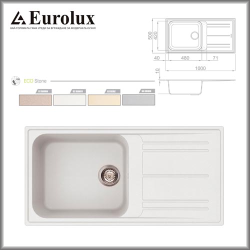 EUROLUX PRIME 480H ECO Stone