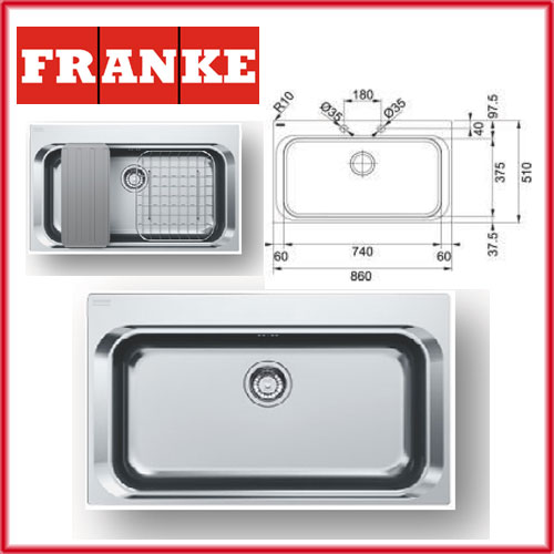 FRANKE ACQUARIO LINE AEX 610