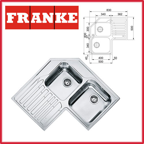 FRANKE ANGOLO STX 621-E