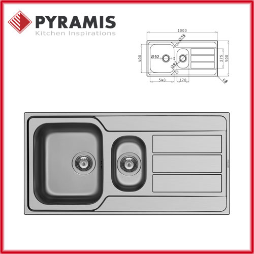 PYRAMIS ATHENA 1 1/2B 1D (100×50)