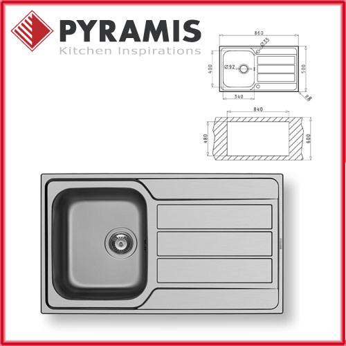 Pyramis Athena 86x50 1B 1D