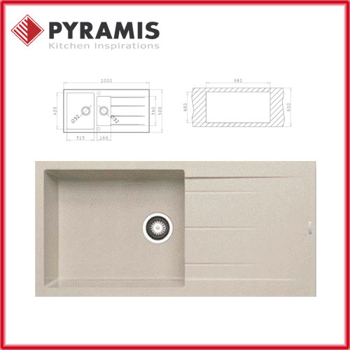 Pyramis ATHLOS 100x50 1B 1D