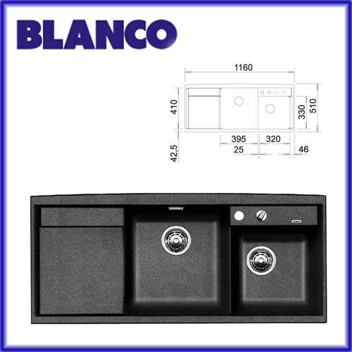 BLANCO AXIA II 8S SILGRANIT