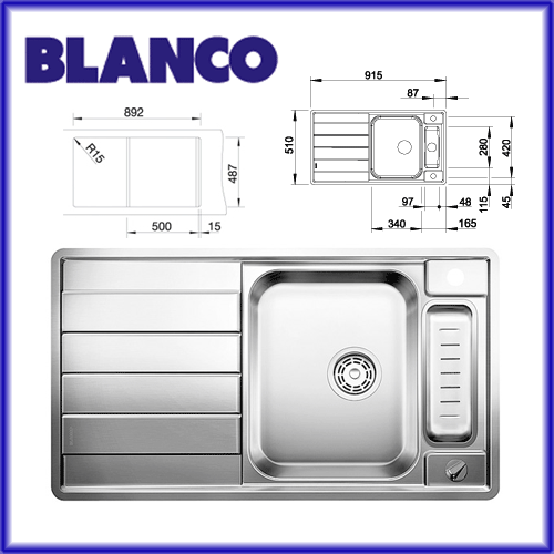 BLANCO AXIS II 5S-IF