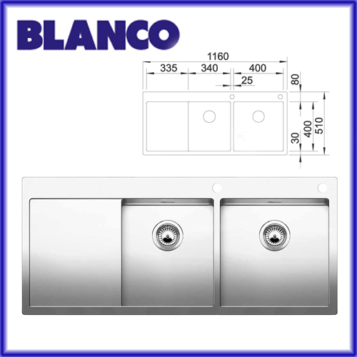 BLANCO CLARON 8S IF