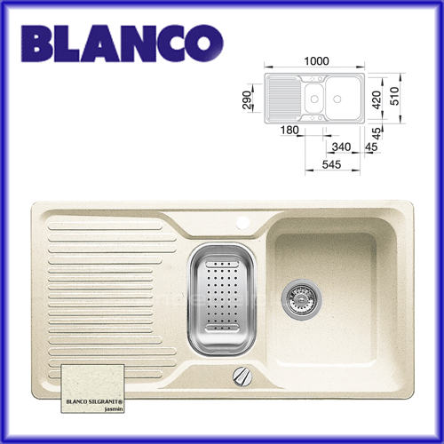 BLANCO CLASSIC 6S SILGRANIT
