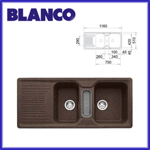 BLANCO CLASSIC 8S SILGRANIT