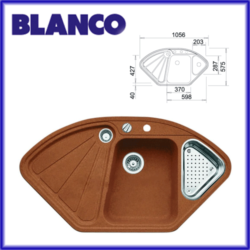 BLANCO DELTA SILGRANIT