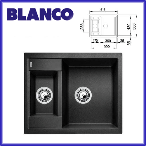 BLANCO METRA 6 SILGRANIT