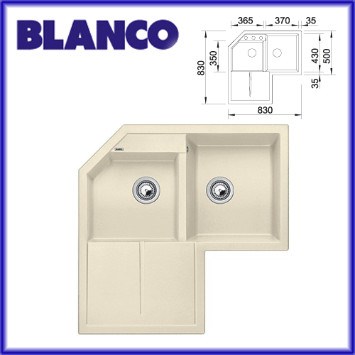 BLANCO METRA 9E SILGRANIT