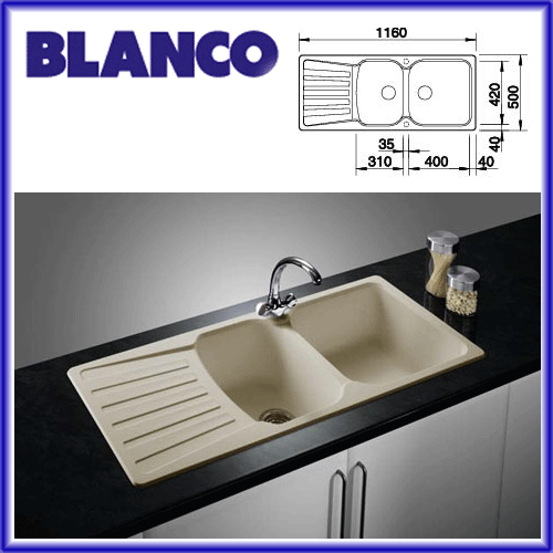 BLANCO NOVA 8S SILGRANIT