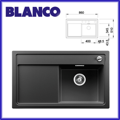 BLANCO ZENAR 45S SILGRANIT