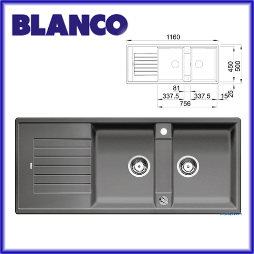 BLANCO ZIA 8S SILGRANIT