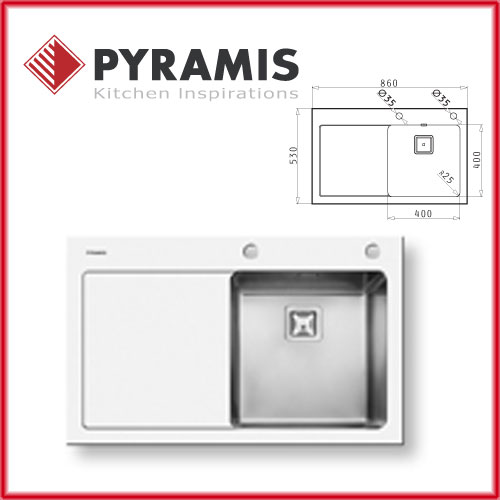 PYRAMIS CRYSTALON (86X53) 1B 1D 