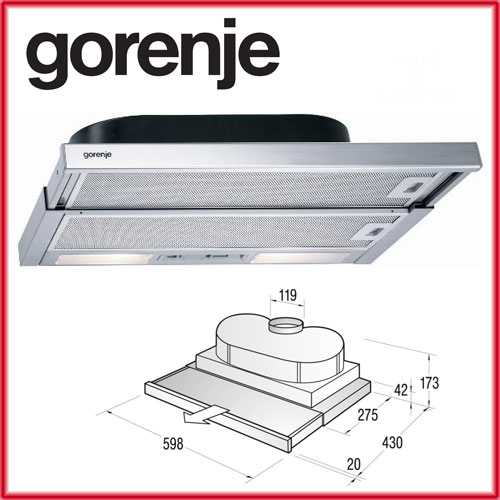 GORENJE DF6116E