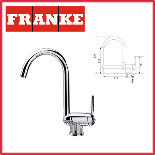 FRANKE Diamante Window Cromato