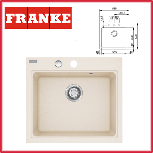 FRANKE MARIS MRG 610-58 AVENA