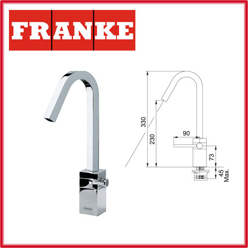 FRANKE Planar Arco Cromato