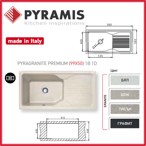 PYRAMIS PREMIUM 99x50 1B 1D