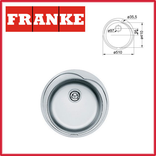 FRANKE ROTONDO ROX 610-41