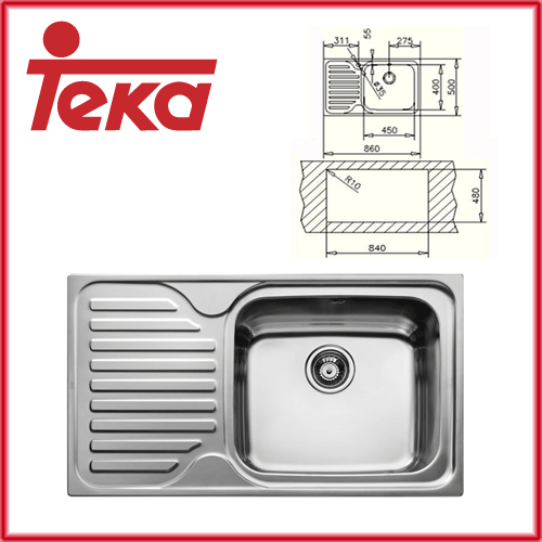  TEKA SUPER BOWL 1C 1E Max - .544.1