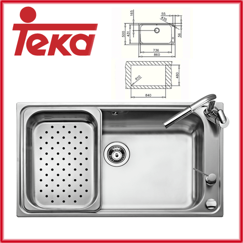 TEKA BIG BOWL 86 1C (Bahia Plus) - 12127001