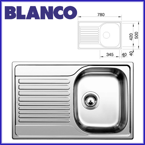   BLANCO TIPO 45 S COMPACT  -  BLANCO TIPO